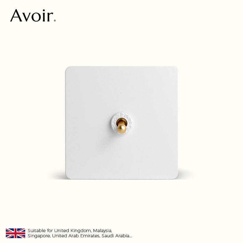 Home Improvement Uk - Przełączniki Avoir Brytyjskie gniazdo ścienne Panel