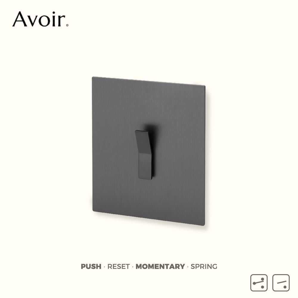 Home Improvement Uk - Przycisk włącznika typu Y Avoir Gray